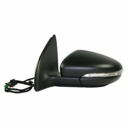 GEARED2GOLF Left Hand Driver Side View Mirror for 2010-2014 Volkswagen Golf GE2469189